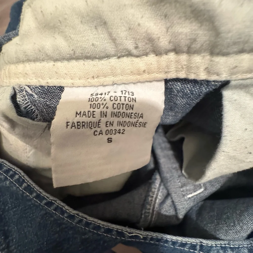 Vintage Levi’s Denim Overalls | Wide Leg / flare Blue Jean Dungarees - Picture 6 of 9